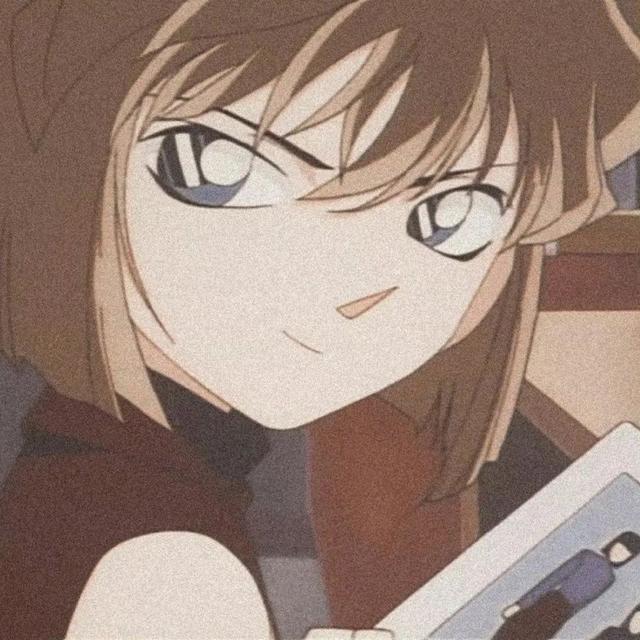 名侦探柯南里面的小哀头像，100张灰原哀头像合集