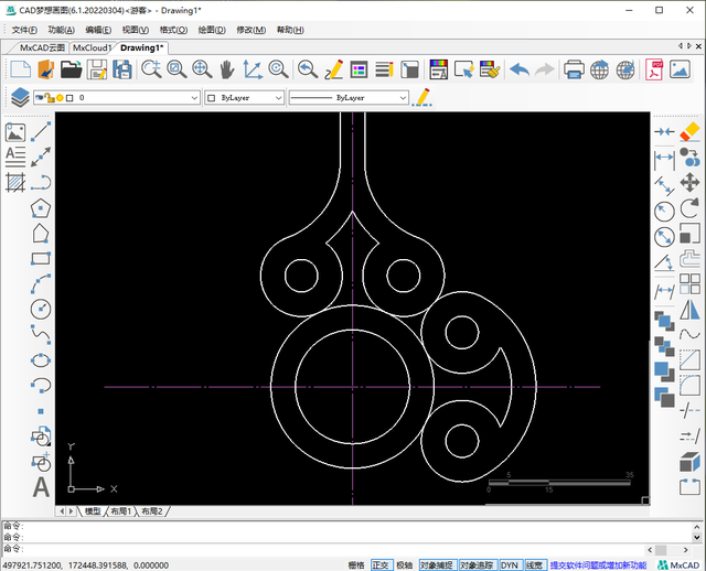 cad镜像快捷键，CAD中的镜像快捷键怎么使用（CAD相切、相切、半径的画圆方式与镜像命令的综合应用）