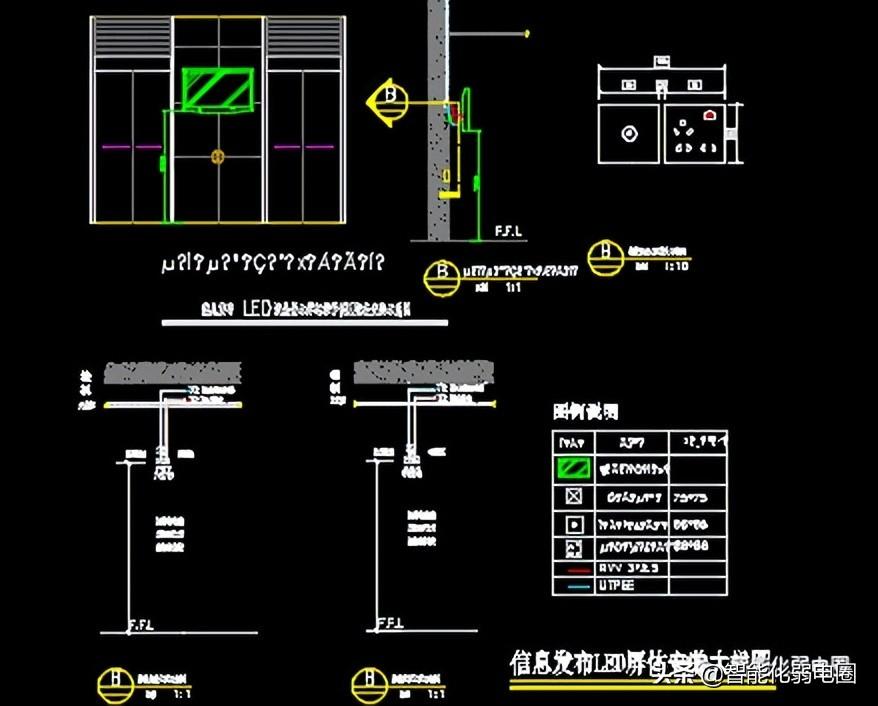 深化设计（整理齐全的弱电深化设计图标）