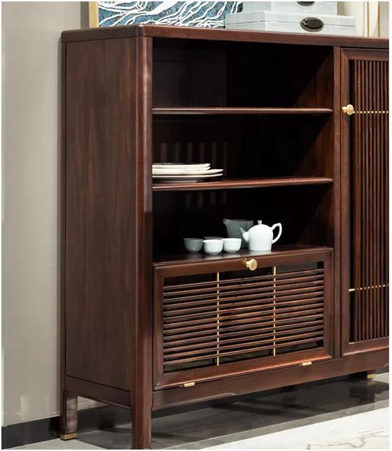 檀香木家具怎么样，檀香木家具怎么样鉴定（全屋搭配一整套黑檀木新中式家具究竟可以有多美）