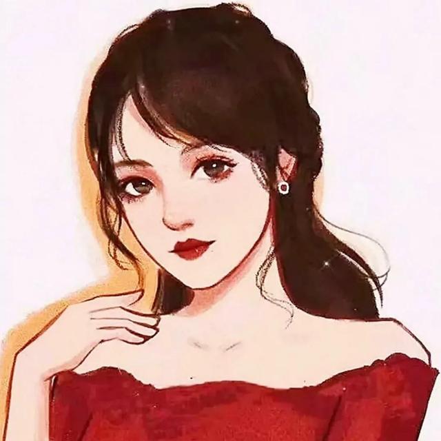 超适合跨年用的红色系头像微信，超适合跨年用的红色系头像（跨年红色系女生头像，白泽）