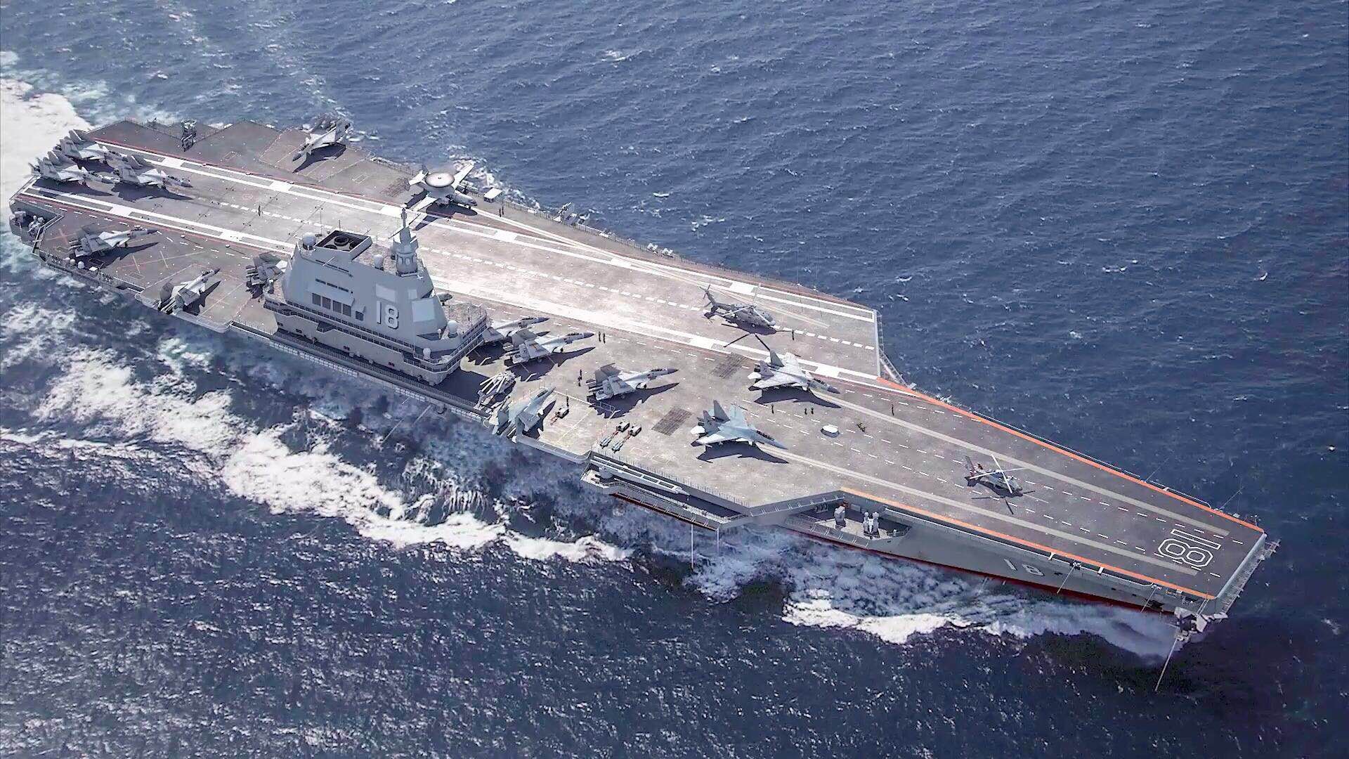 国产004航母最新消息，中国的004已经开建？