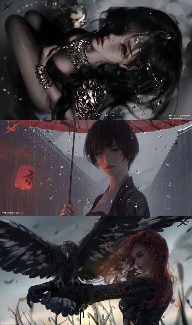 wlop个人简介，王凌wlop（全都出自一部程序员画的国漫）