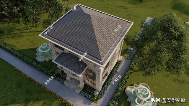 3层大气别墅农村自建房，外观大气、造价不高、布局舒适