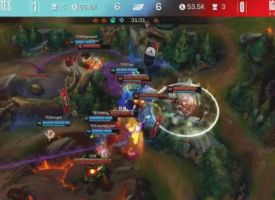 lol火男皮肤特效最好，LPL中单火男时隔2506天登场