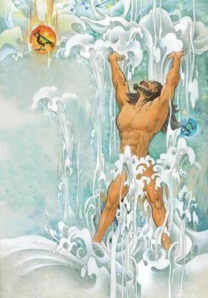 盘古开天地的神话故事，盘古开天地的神话故事出自哪本书（地球开创者——盘古开天地）