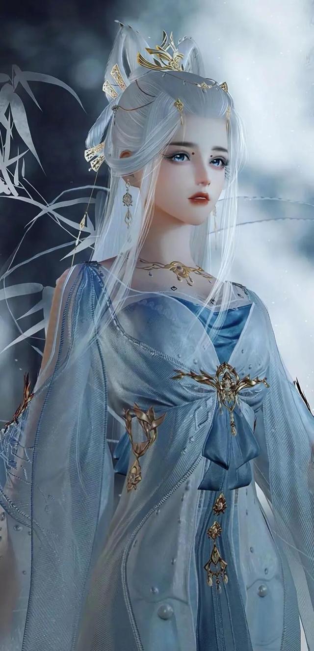 神仙背景图，微信头像，神仙背景图（古风头像壁纸/真的是神仙颜值耶）