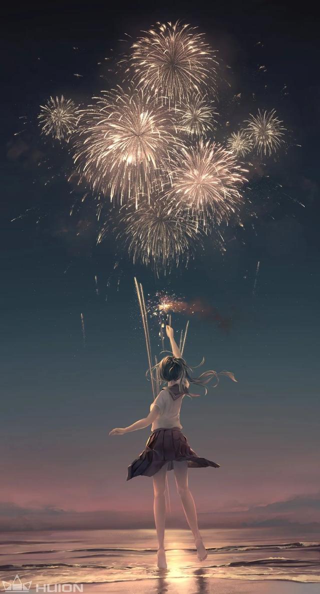 烟花怎么画最好看，烟花怎么画（如何绘制新年氛围感的烟火/花火）