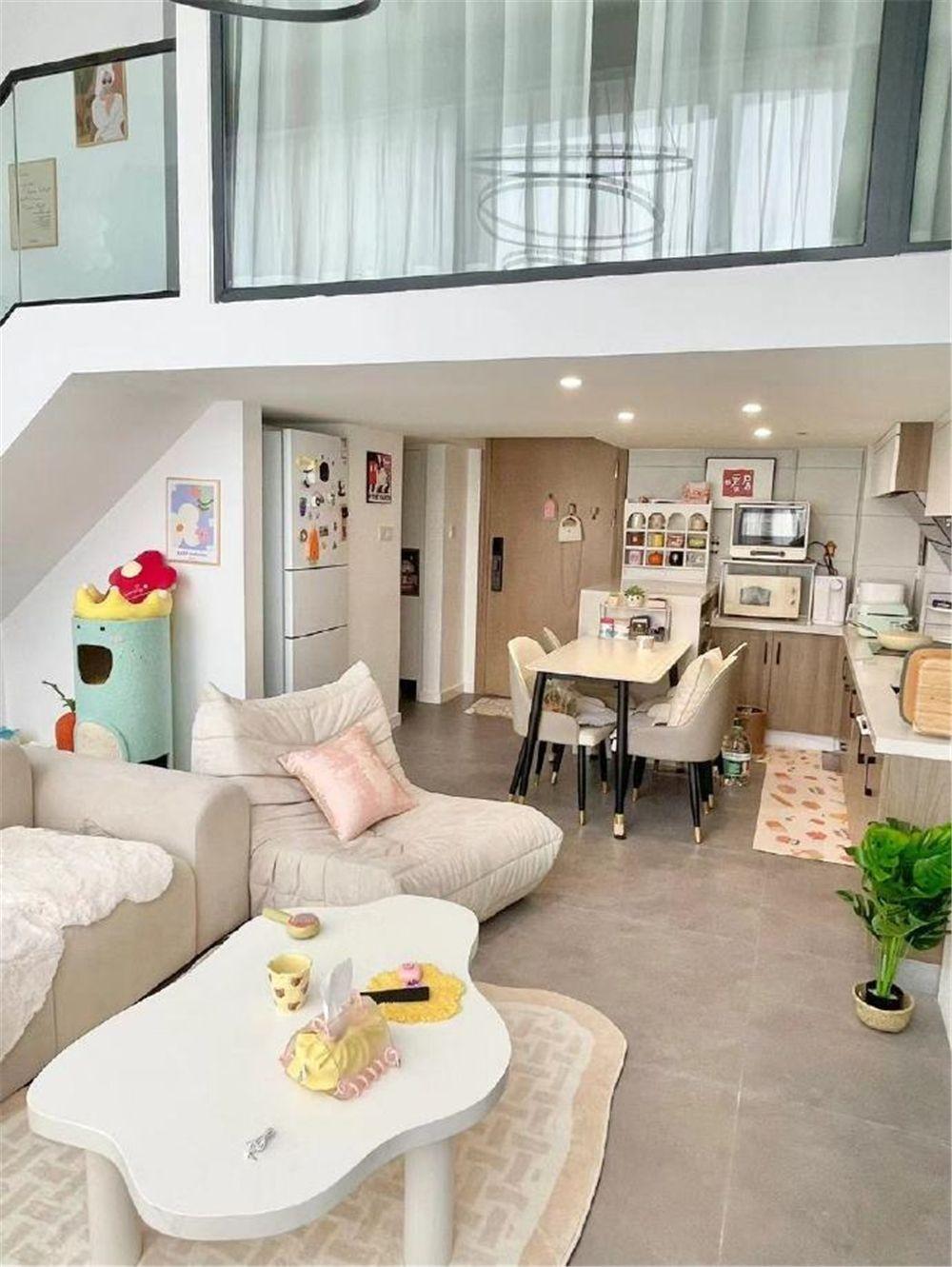 loft小户型装修案例（姑娘独居38）