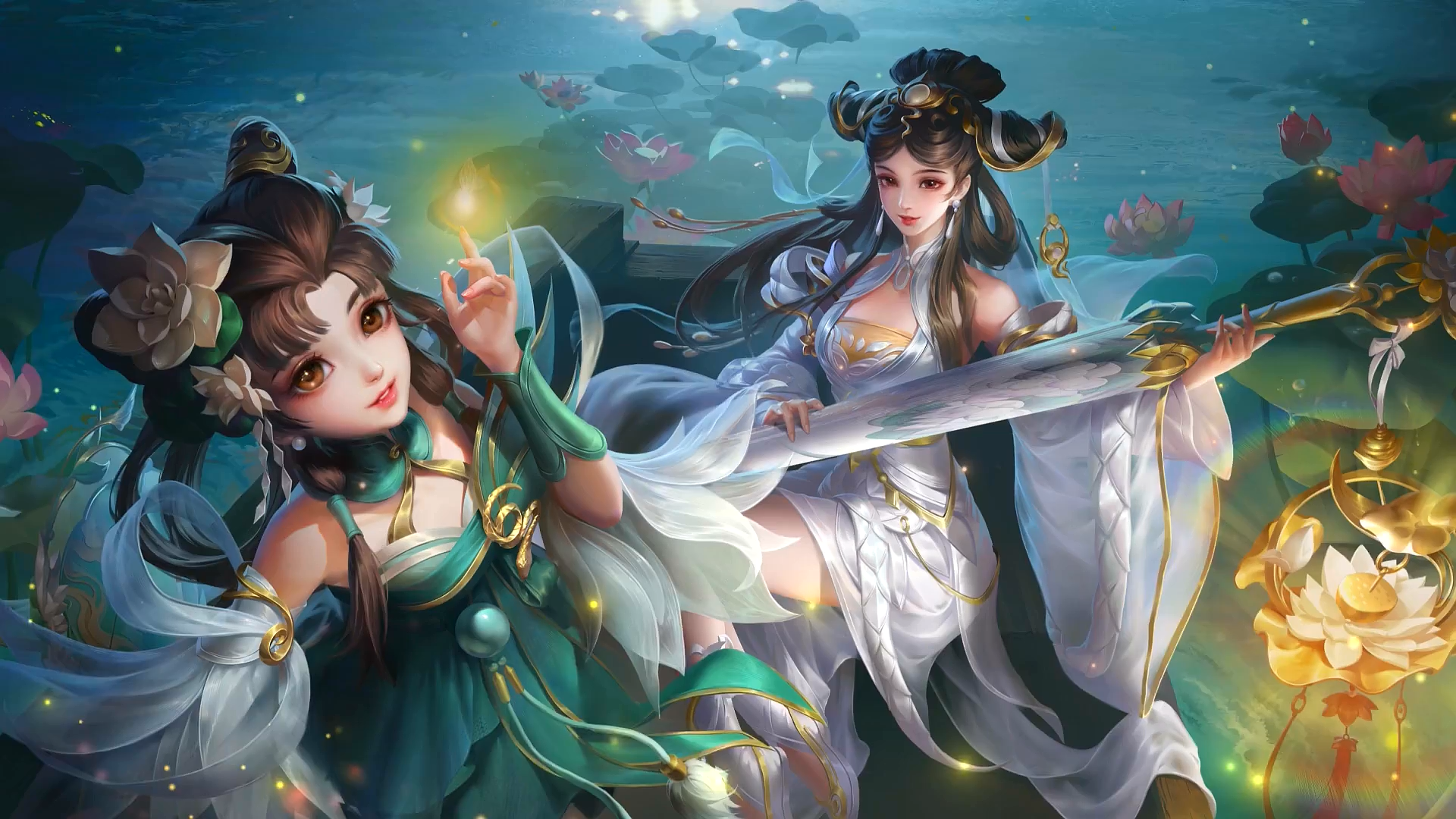 王者荣耀:妲己漫画新皮肤正式官宣,大小乔的青白蛇优化明日上线