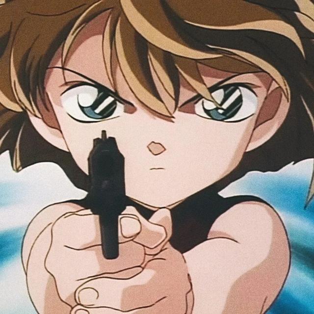 名侦探柯南里面的小哀头像，100张灰原哀头像合集