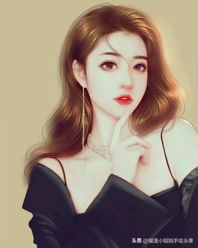 小姐姐头像高颜值，分享一波超仙气的小姐姐微信（仙气飘飘的手绘女生头像）