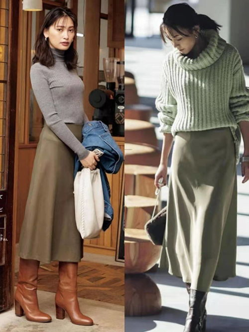 今年流行什么衣服，这几套不容错过！（今年流行“针织衫＋裙子”）