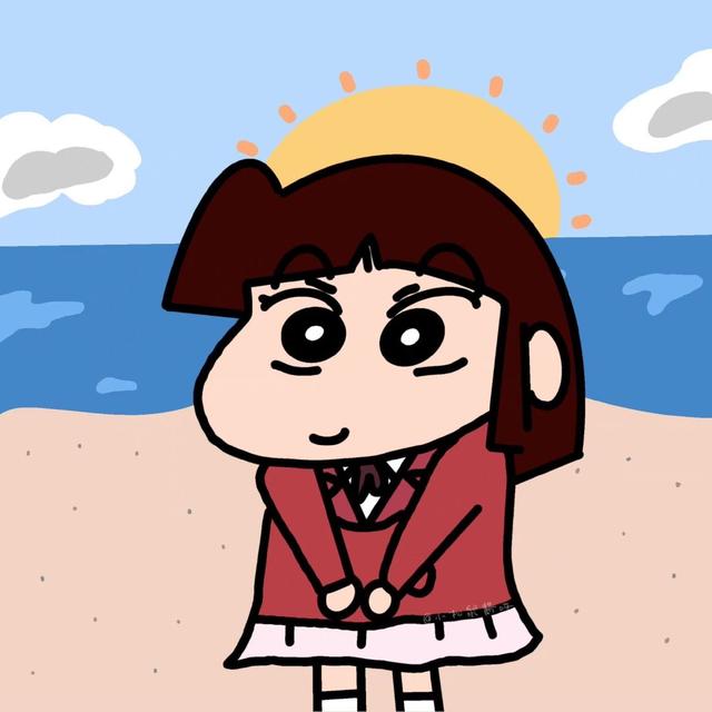 蜡笔小新的情侣头像，蜡笔小新可爱情侣头像微信（敲可爱の蜡笔小新系列情侣头像）