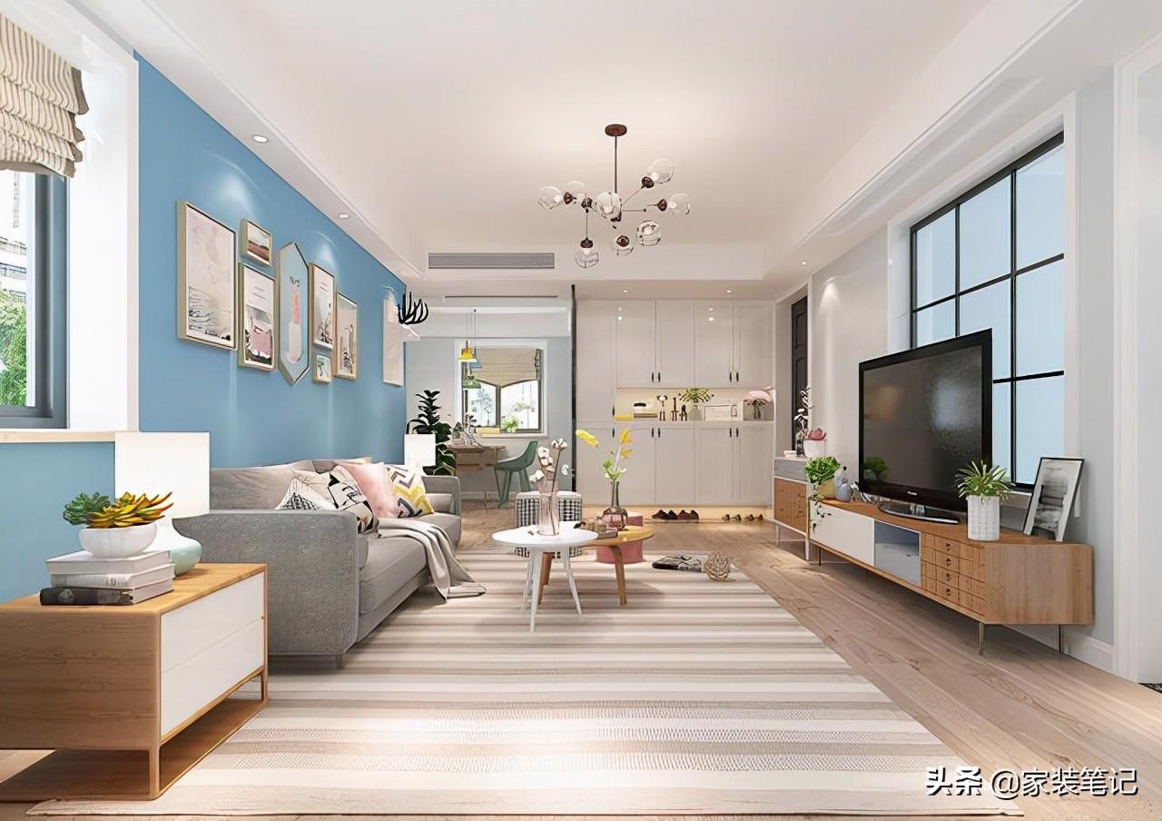 北欧风格装修案例（晒晒我家115）