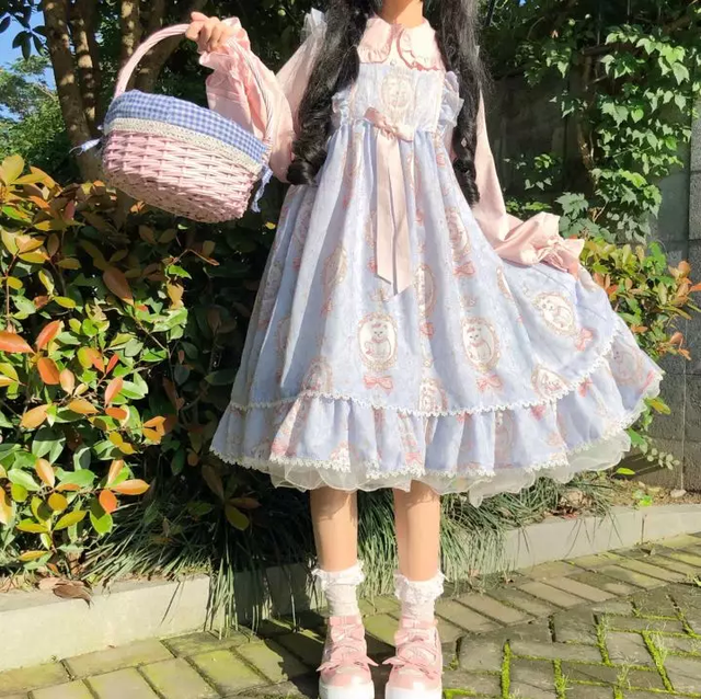 洛丽塔甜系女孩少女唯美玩网气质女生头像微信，洛丽塔甜系女孩少女唯美玩网气质女生头像（往心里装一些阳光和花海）