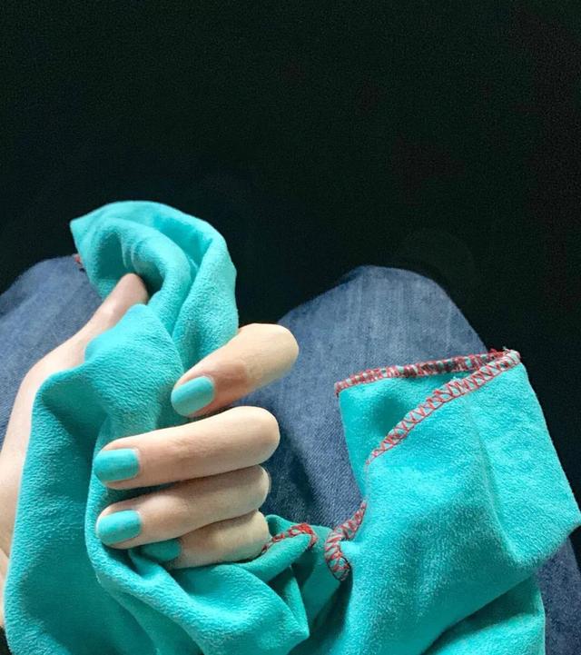 美甲单色款式图片，好看纯色美甲款式盘点（美甲♥温柔纯色系）