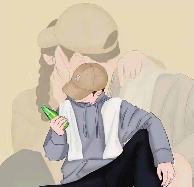 情侣头像图片双人，好看双人情头微信（照顾你、保护你，一生一世）
