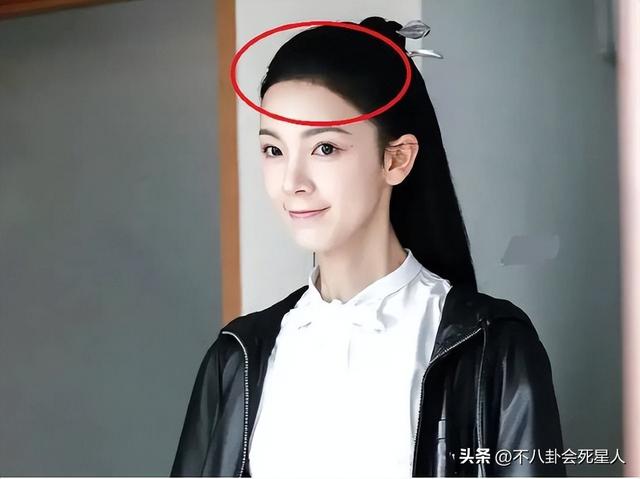 杨幂的发际线是什么样的，14位明星增发妙招