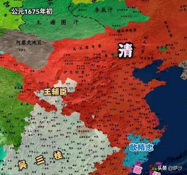 冲天一怒为红颜，1678年3月23日吴三桂在衡州称帝