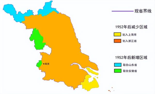 中国七大区怎么划分的，中国地区划分图（建国后各省区划增减图）