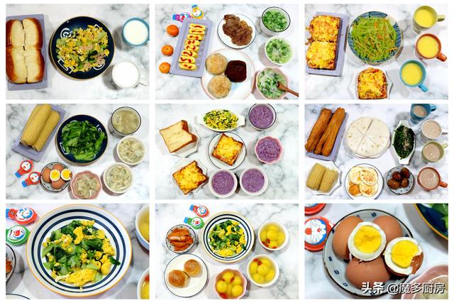 美味早餐如何做，如何制作美味早餐（一家四口的七天早餐）