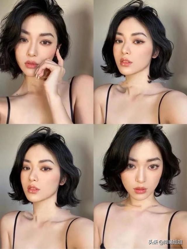 头小脸小女生适合发型，头小脸小适合什么发型女（今年流行这4种“短发发型”）