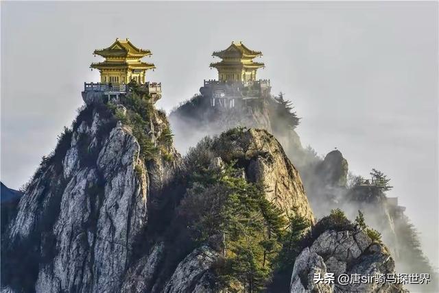 唯见青山不见君殚尽红颜如神明，殚尽红颜如神明什么意思（隐藏在洛阳的天上宫阙——老君山）