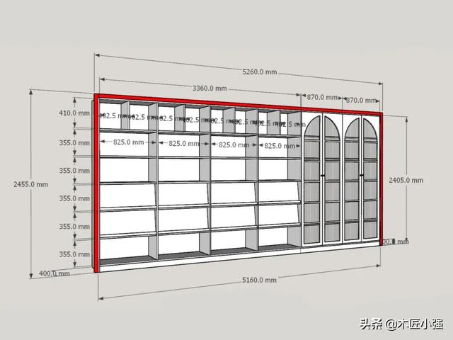 图书摆放造型，图书摆放造型图片大全（客厅图书馆美出新高度）