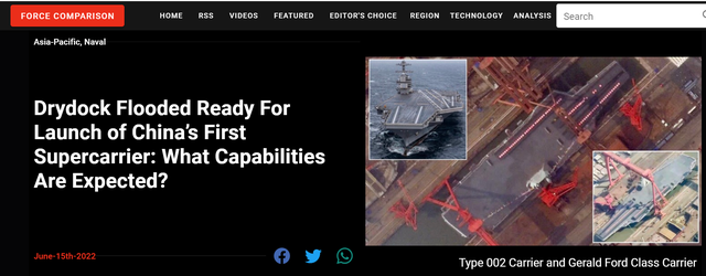 中国有航空母舰吗，中国在建航母有几艘（中国在建航母有几艘叫什么）