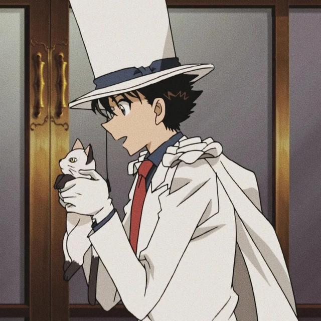 动漫怪盗基德头像微信，动漫怪盗基德头像（<黑羽快斗>头像合集）