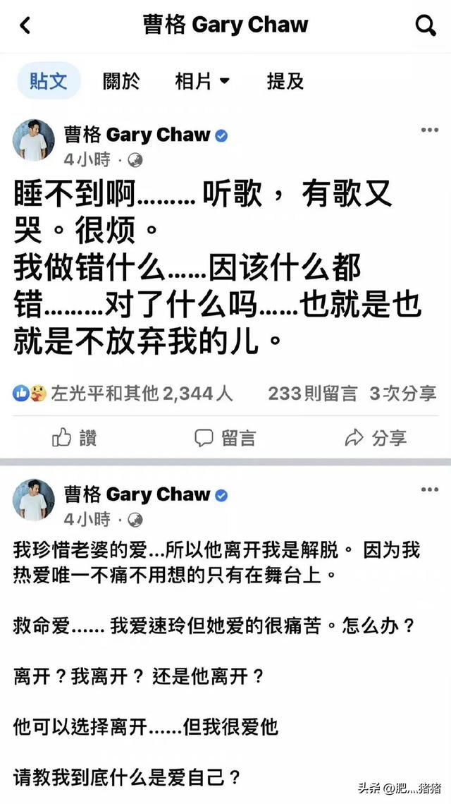 曹格大闹林志颖婚礼，曹格被刘德华教训（结束14年的婚姻）