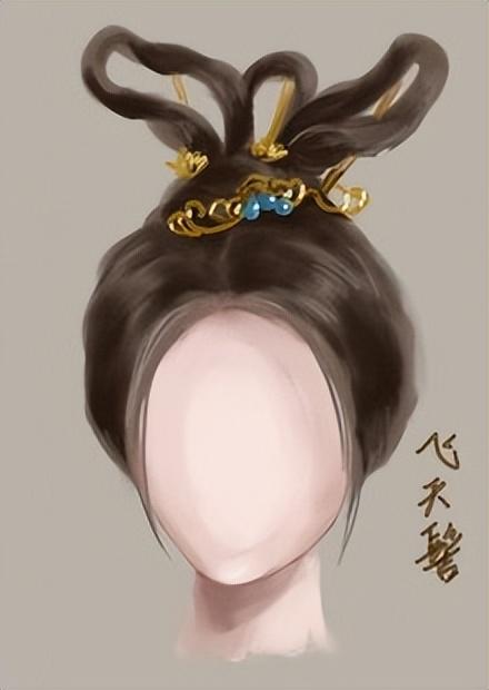 古代发型随意又好看，小说词汇积累第4天——古装女子发型