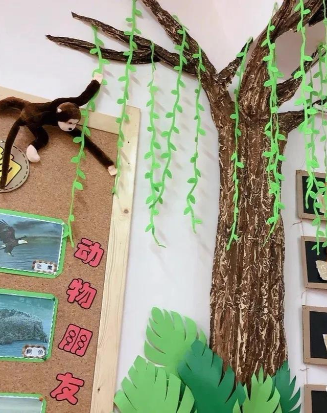 幼儿园环创主题墙图片，简单上档次幼儿园环创（春天你好丨幼儿园春季主题环创系列）