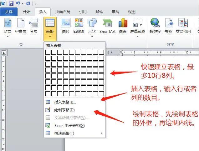 word制作表格详细步骤，学会这几招你也会成为高手