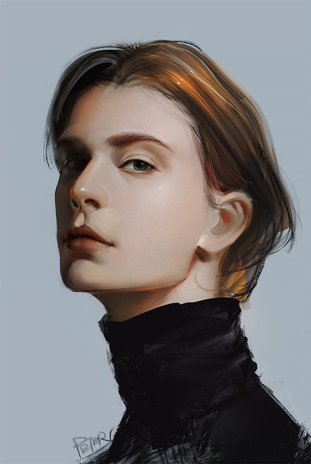 简约高级感头像，简约高清高级感系列微信（凸显简约高级感的手绘头像）