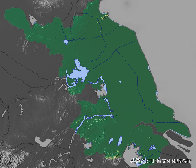 东北地图高清版大图，东三省地图（中国34省区市三维地形图来了）