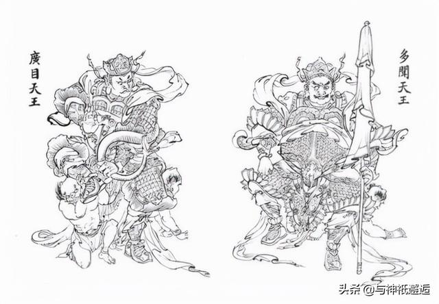 四大天王是哪四个神仙，四大天王是哪四个神仙魔礼青（从四大天王归属分清汉传佛教诸神、道教神仙和民俗神话）