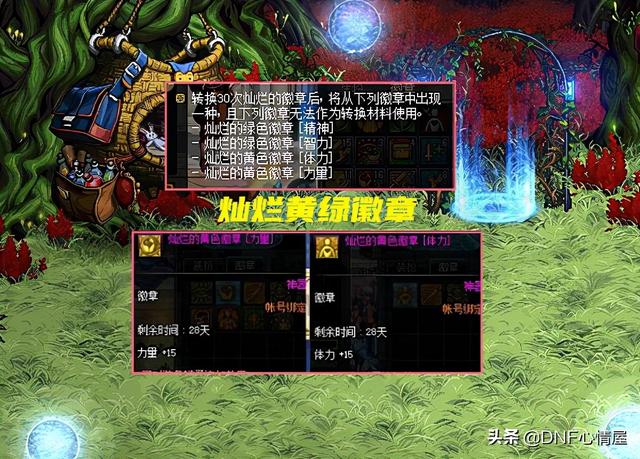 瞎子白金徽章选什么，DNF瞎子白金徽章选什么（30次必出特殊灿烂）