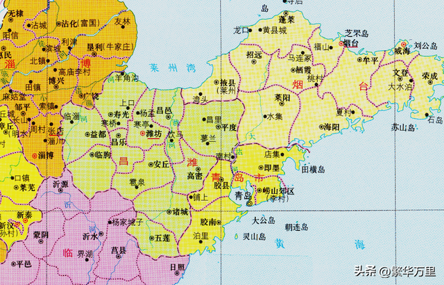 2,青岛市的区划调整,山东省的第一经济强市,为何有10个区县?