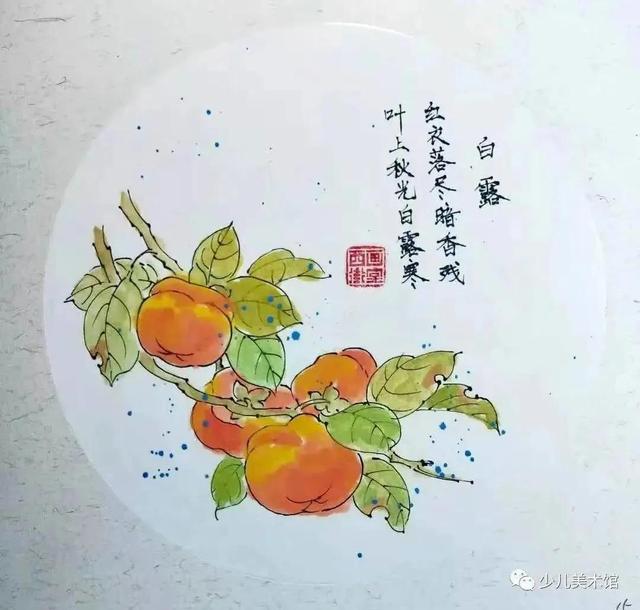 小孩画画简单图片大全，小孩画画简单图片大全步骤图片（50种儿童水墨国画范画分享）