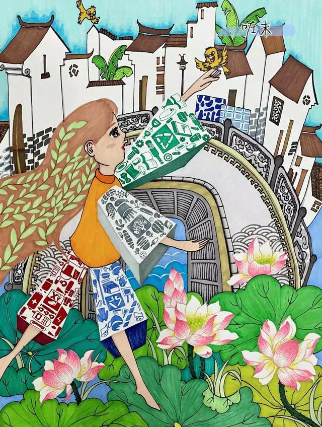 垃圾分类宣传画儿童画，垃圾分类宣传绘画简单（2022最新垃圾分类手抄报+环保儿童画）