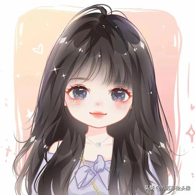 女生微信头像可爱卡通，适合女生的微信头像可爱萌卡通（可可爱爱的女生卡通头像）