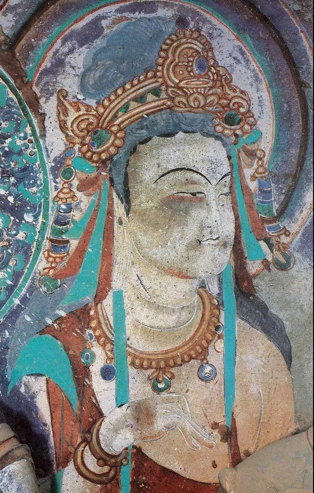 敦煌壁画图片大全，敦煌飞天壁画高清图（敦煌壁画对于中国画坛的影响）