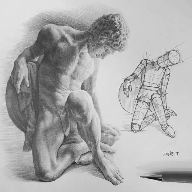 素描技巧和画法，画好素描的步骤（素描丨画好素描不是一蹴而就的）