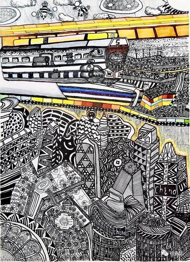 未来的科幻主题绘画简单，科幻画主题系列作品20张