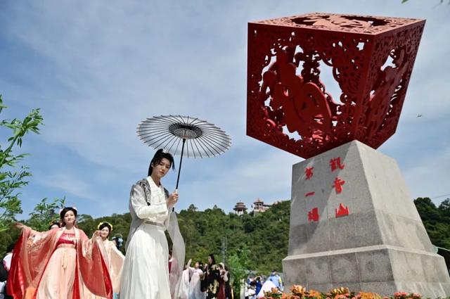 观音山七仙女，第二届观音山仙侠会震撼开启~国风男神