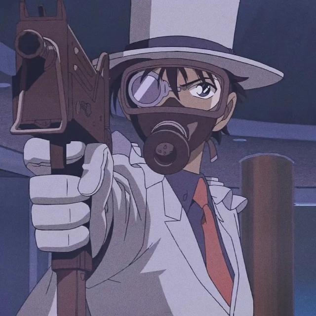 动漫怪盗基德头像微信，动漫怪盗基德头像（<黑羽快斗>头像合集）