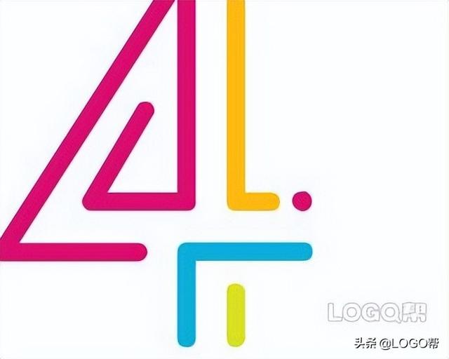 数字4在田字格的正确写法，数字3在田字格的正确写法（近百张数字“4”主题LOGO设计）