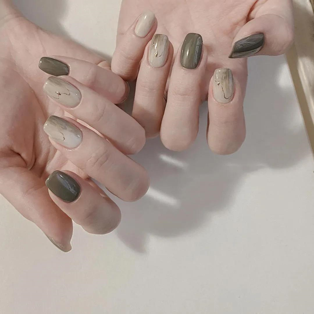 美甲，美甲美睫培训学校学费多少（开春画上这些“美甲”样式图片）